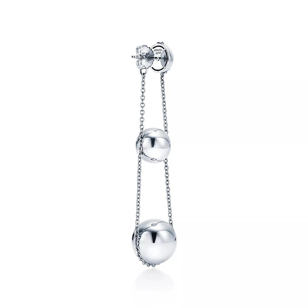Серьги из серебра 925, Tiffany 💠 тройные капли 💦