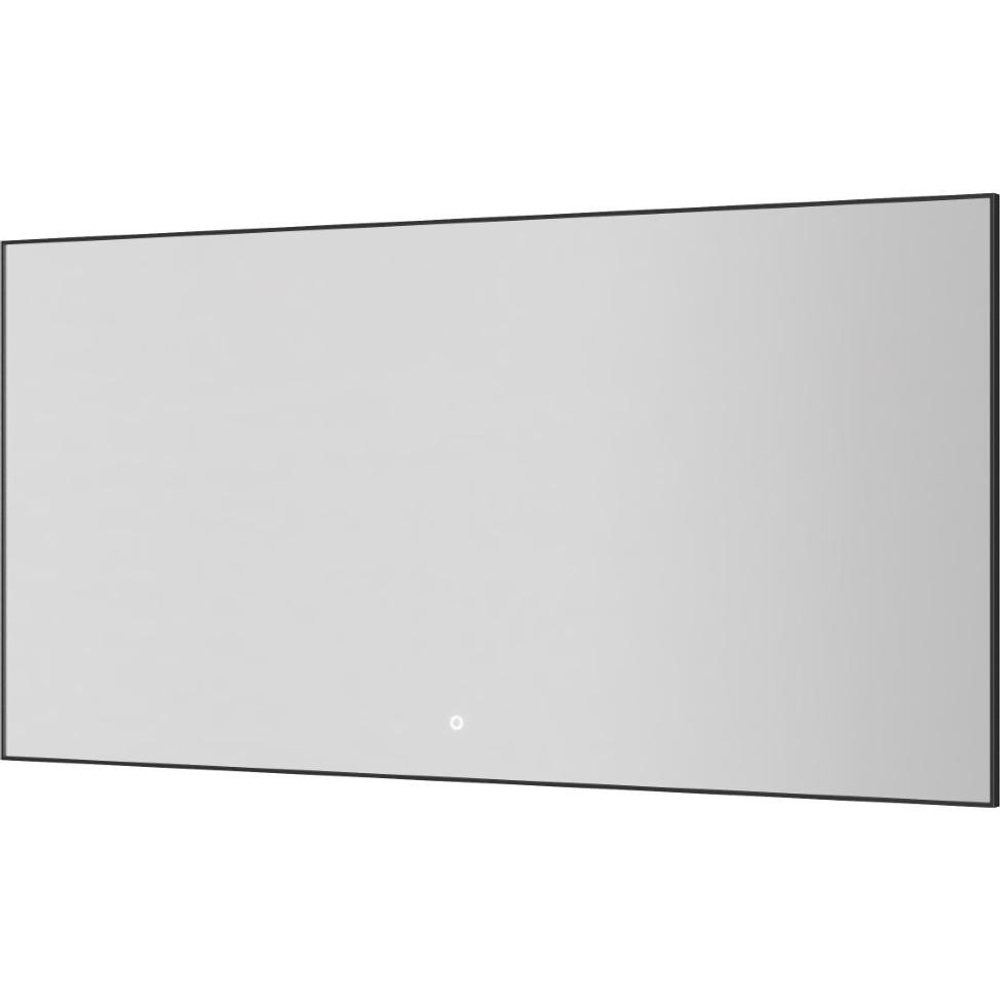 Зеркало прямоугольное Armadi Art Modern 140*70см 543-140-GM подсветка, сенсор, антизапотевание, GUN METAL