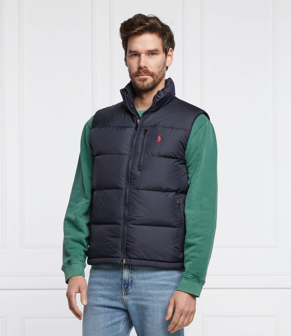 пуховая безрукавка POLO RALPH LAUREN - темно-синий(710825872)