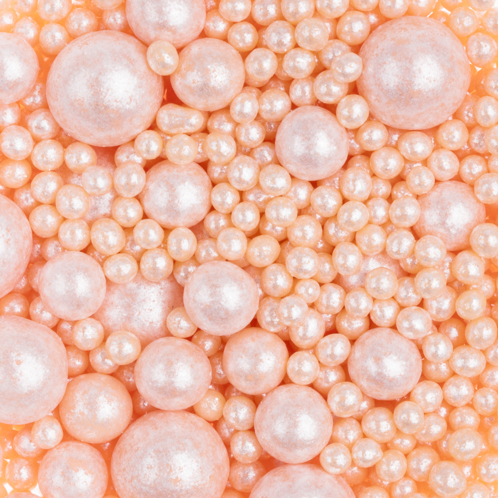 (МЕЛКИЙ ОПТ) Драже рисовое в глазури "Блеск Пастельный Пудровый" (802), (1 КГ)