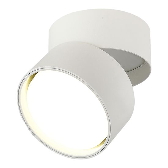 ST651.502.01 Светильник потолочный Белый GX53 1*50W IP20 D85xH77 220V Без ламп Накладные светильники