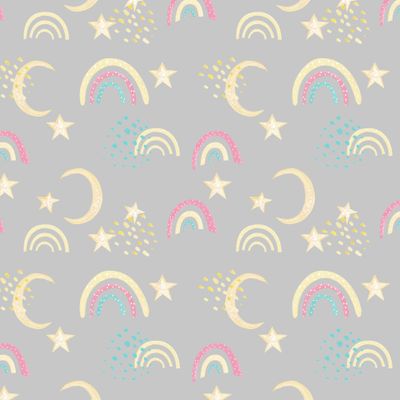 Луна и радуги