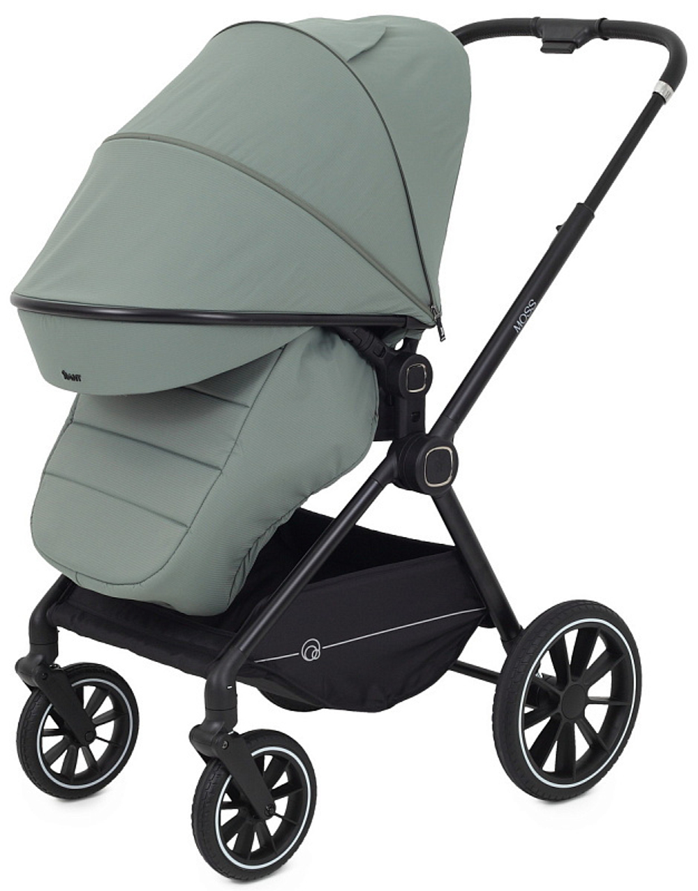 Детская коляска Rant Moss 3 в 1 с автокреслом Rant Cruise Black Green