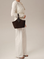 Замшевая сумка DBR Provence 31398 темно-коричневый