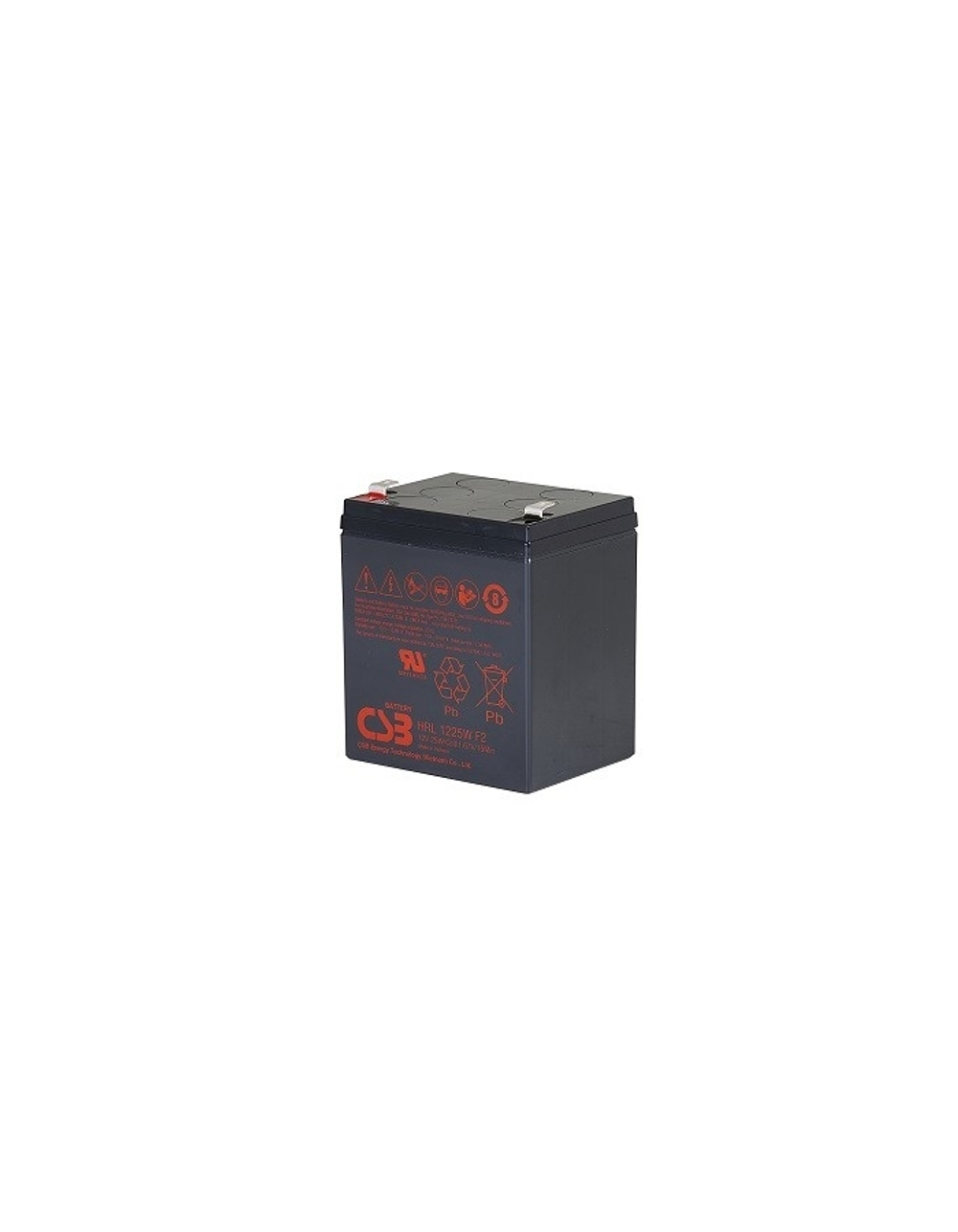 Аккумуляторная батарея для ИБП CSB Батарея HRL1225W F2FR (12V, 6 Ah) (F2)