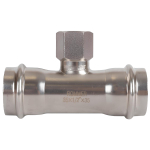 ROMMER Тройник с ВР 35x1/2" из нержавеющей стали прессовой