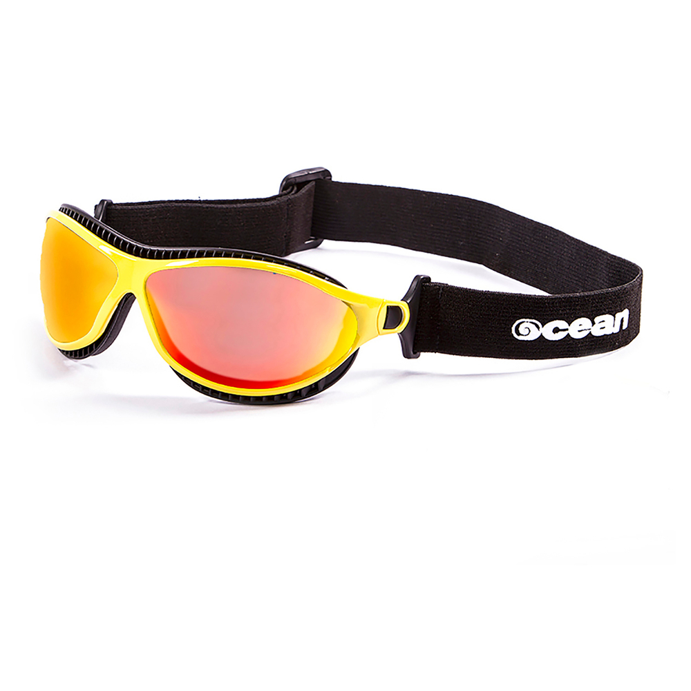 Спортивные очки OCEAN Tierra de fuego Yellow / Revo Orange Polarized lenses