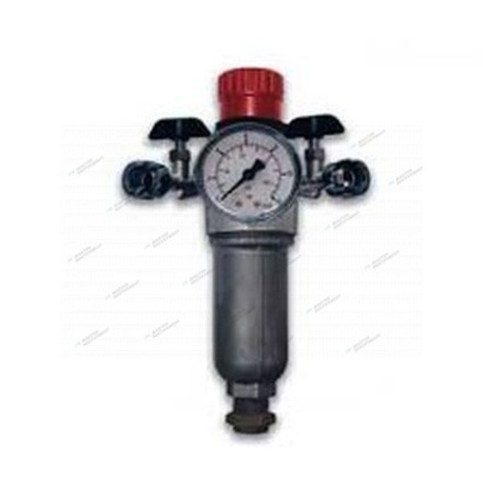 Регулятор давления с керамическим фильтром на 2 выхода, 3/8" VEPA F202/3