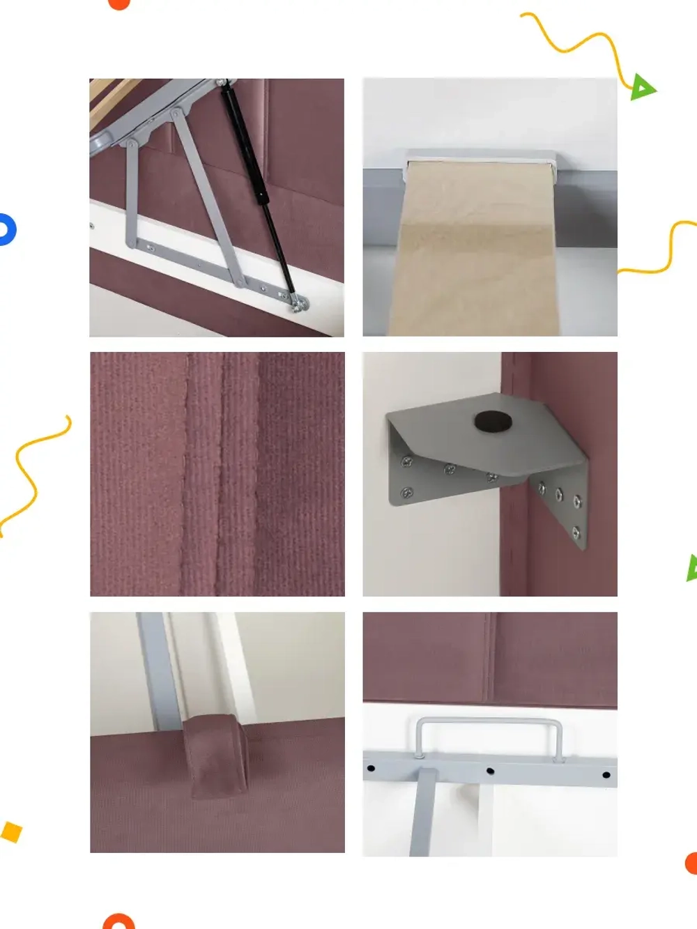 Диван - кровать с подъёмным механизмом 200х90 см Crecker UP ткань Микровелюр