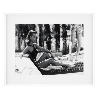Постер Print Romy Schneider at the Pool арт.113871