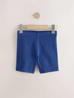 Шорты-велосипедки для девочки Next AH9-742, 3 шт., Синий, Розовый