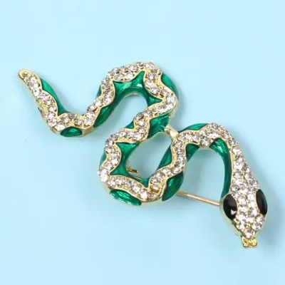 Брошь «Best Podarok - Эламия», цвет мятный рай, 2,5*5см