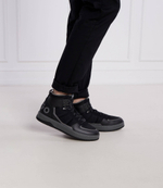 Кожаные кроссовки kilian hito hkmx HUGO - черный(50503026)