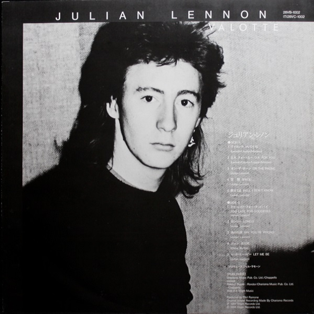 Julian Lennon / Valotte (LP)