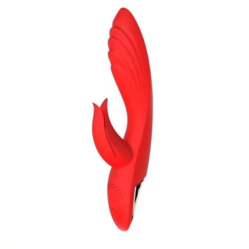 Вибратор-кролик Erokay 5’’ Silicone Kissing, 20,2 см, стимуляция G и клитора