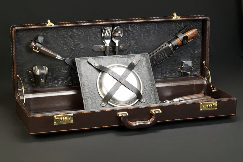 Подарочный набор для пикника в кейсе «Престиж 8»