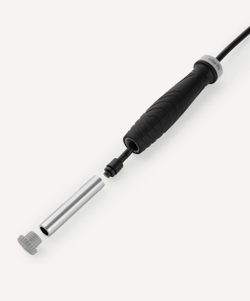 Скакалка RP-601 ПВХ, с утяжелителями, 3 м, черный