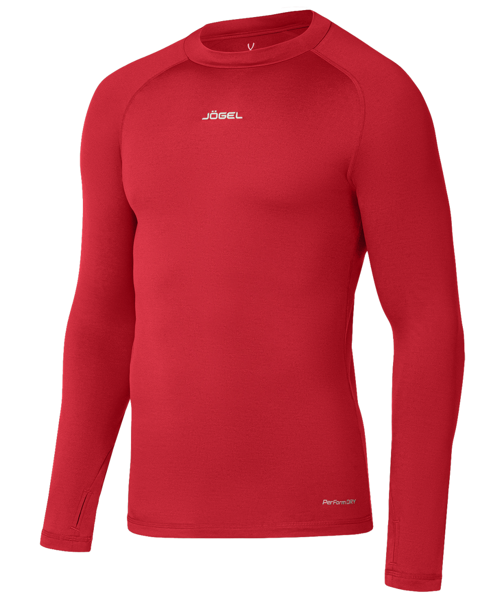 Джемпер компрессионный утепленный CAMP PerFormDRY Baselayer Top Warm, красный