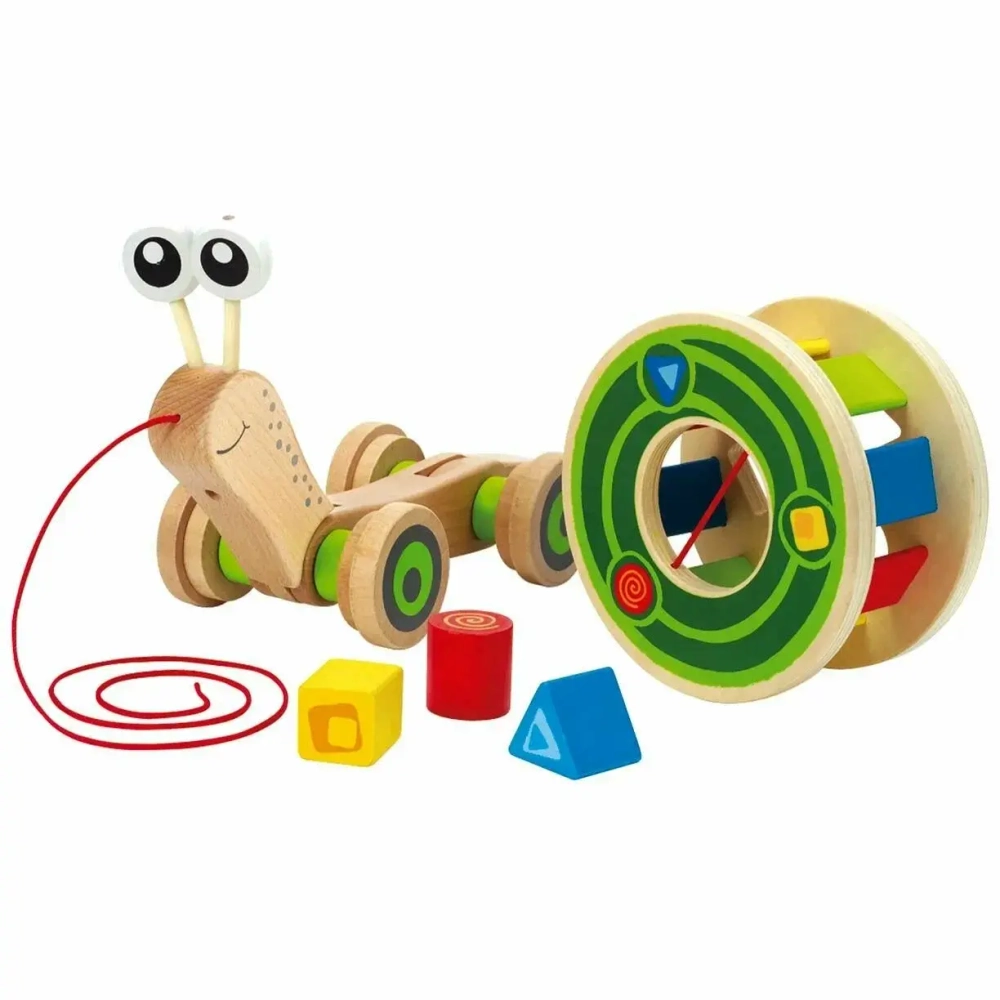 Игрушка каталка Улитка