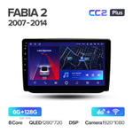 Teyes CC2 Plus 10.2" для Skoda Fabia 2007-2014