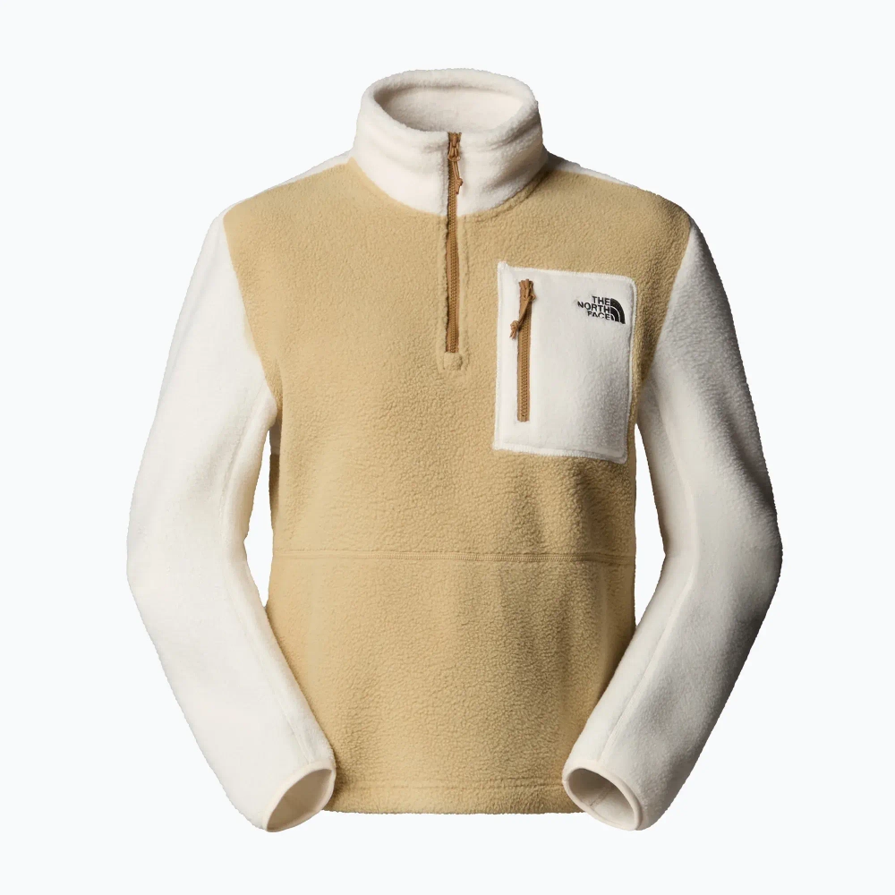 Женская юмиори с застежкой-молнией The North Face 1/4 khaki stone/white dune/utility brown