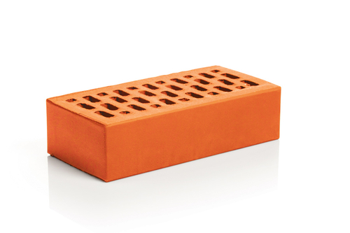 Кирпич керам. пуст. одинарный облицовочный М-150 Красный (420 шт.) Саранск-Магма