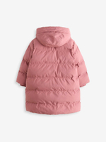 Куртка утепленная с капюшоном для девочки Next K79-846, Розовый