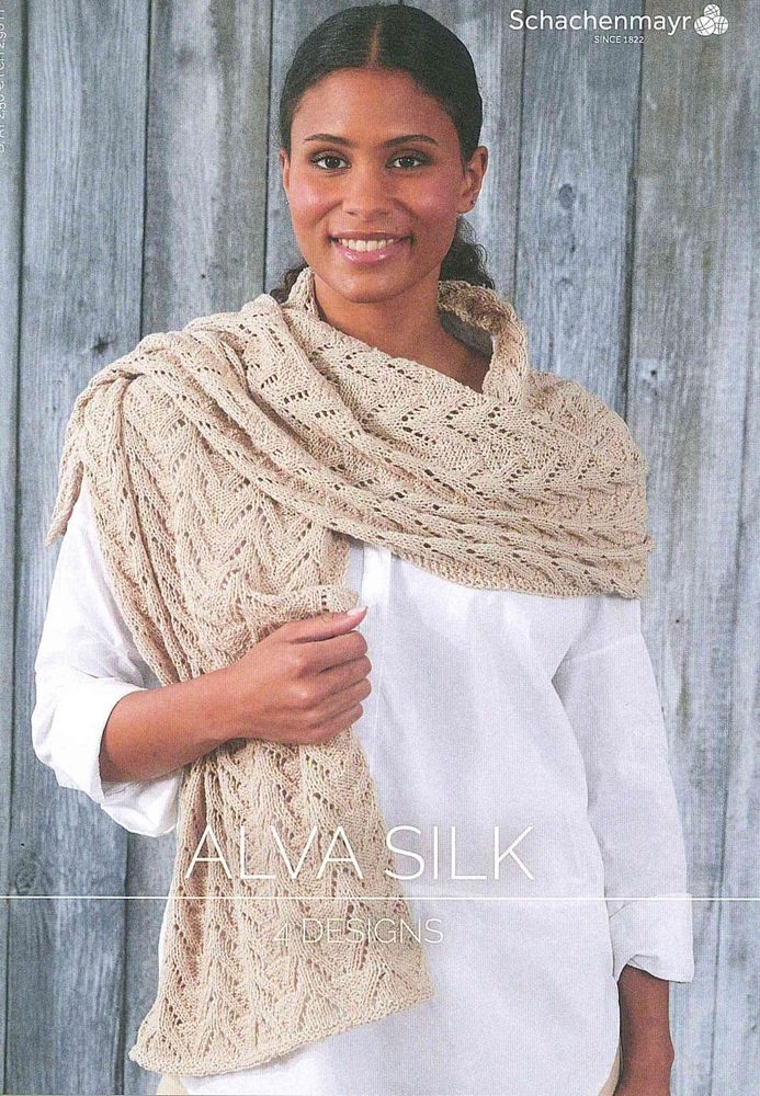 Буклет Schachenmayr &quot;4 Designs Alva Silk&quot;