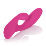 Двойной розовый вибратор Silhouette S15 - 20 см. (Цвет: розовый)