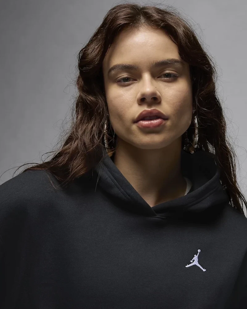 FV7071-010 Толстовка Nike Jordan Brk Fleece Po 24 W