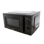 Микроволновая печь Econ, ECO-2040M, 20 л, 700 Вт, механ, 6уров.мощ, черная