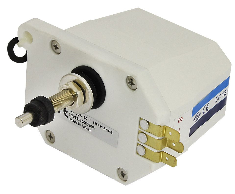 Электропривод стеклоочистителя для лодки/ Электропривод стеклоочистителя для катера "ТМС-804", 110 градусов (10017239)