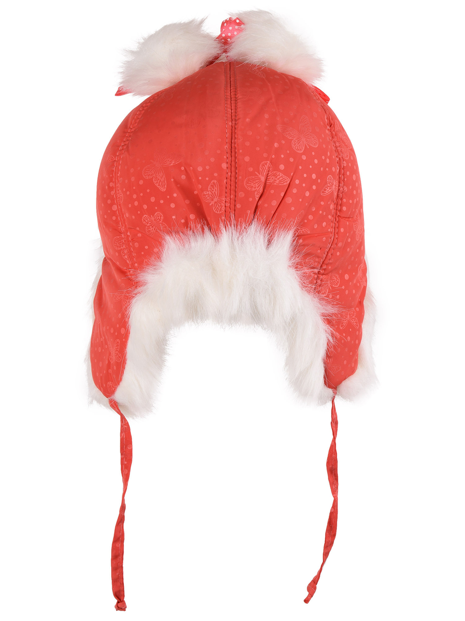 Шапка ушанка для девочки на иск.меху