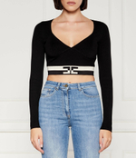 Топ Elisabetta Franchi - черный(MK55S46E2)