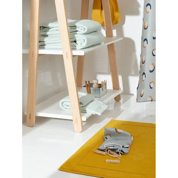 Коврик для ванной горчичного цвета Essential, 50х80 см