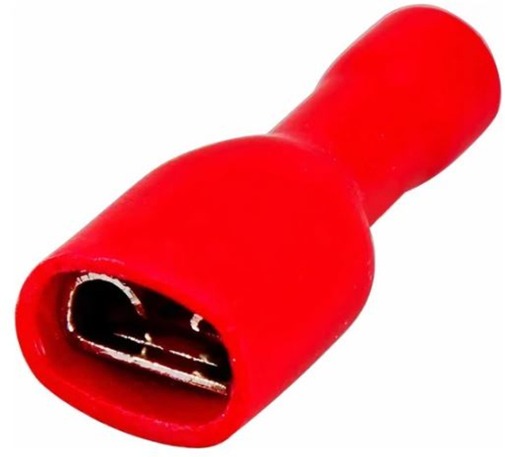 Клемма Мама 2101-07    6,6*6,3-(0,5-1,5 сеч пров) (уп100шт) 080612 REXANT в изоляции полностью