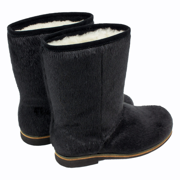 Унты мужские укороченные из меха нерпы