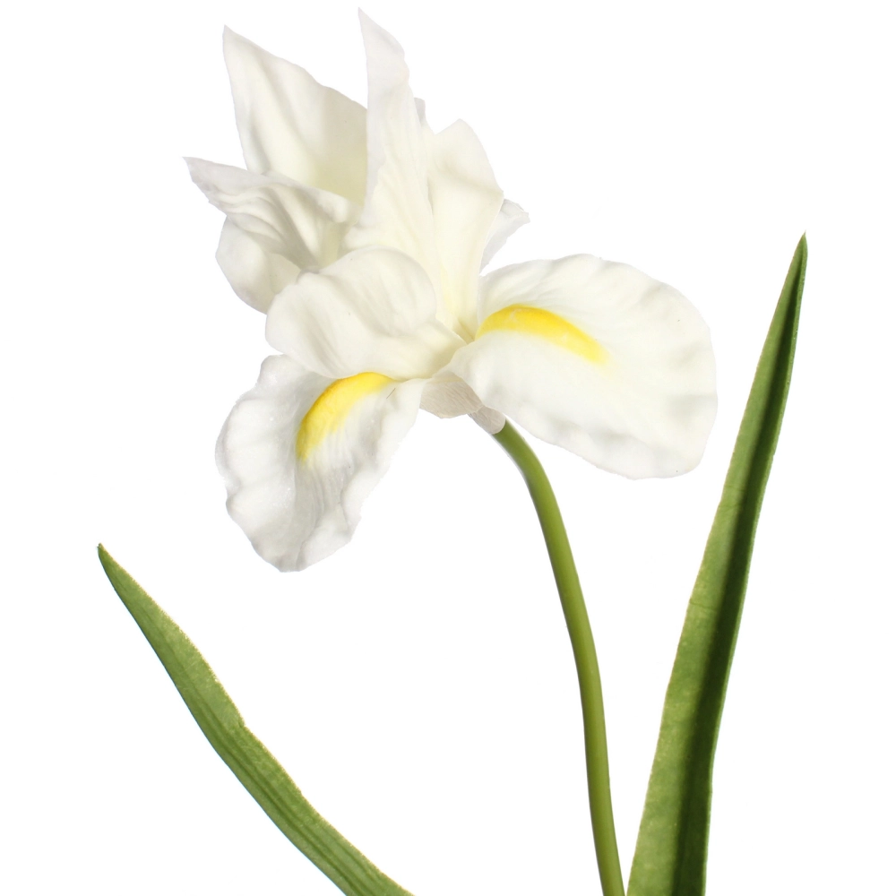 Цветок искусственный «Natur» 60см Ирис белый