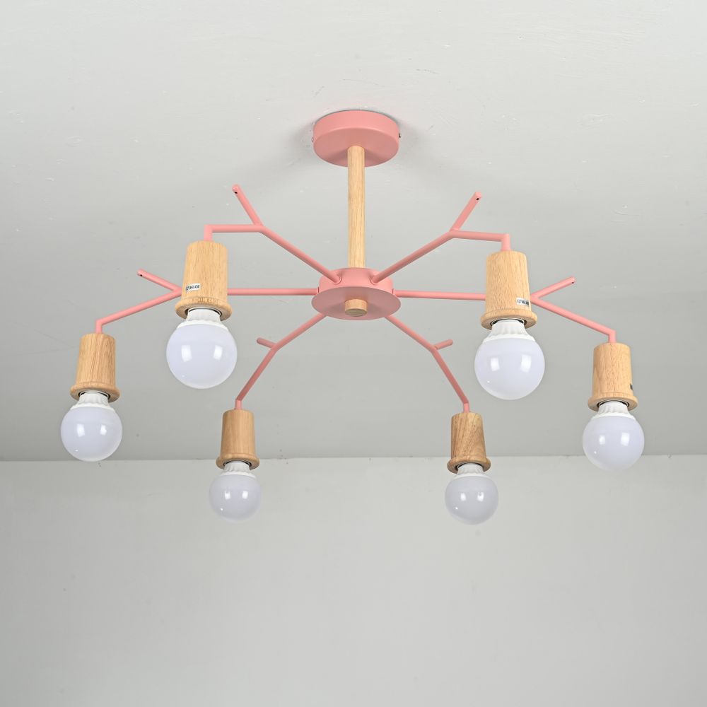 Потолочная Люстра Les Color D80 Pink By Imperiumloft