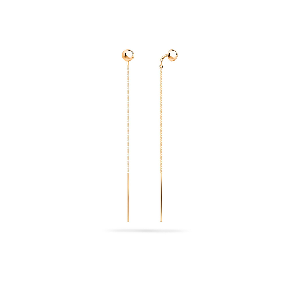 Серьги из золота 585 пробы