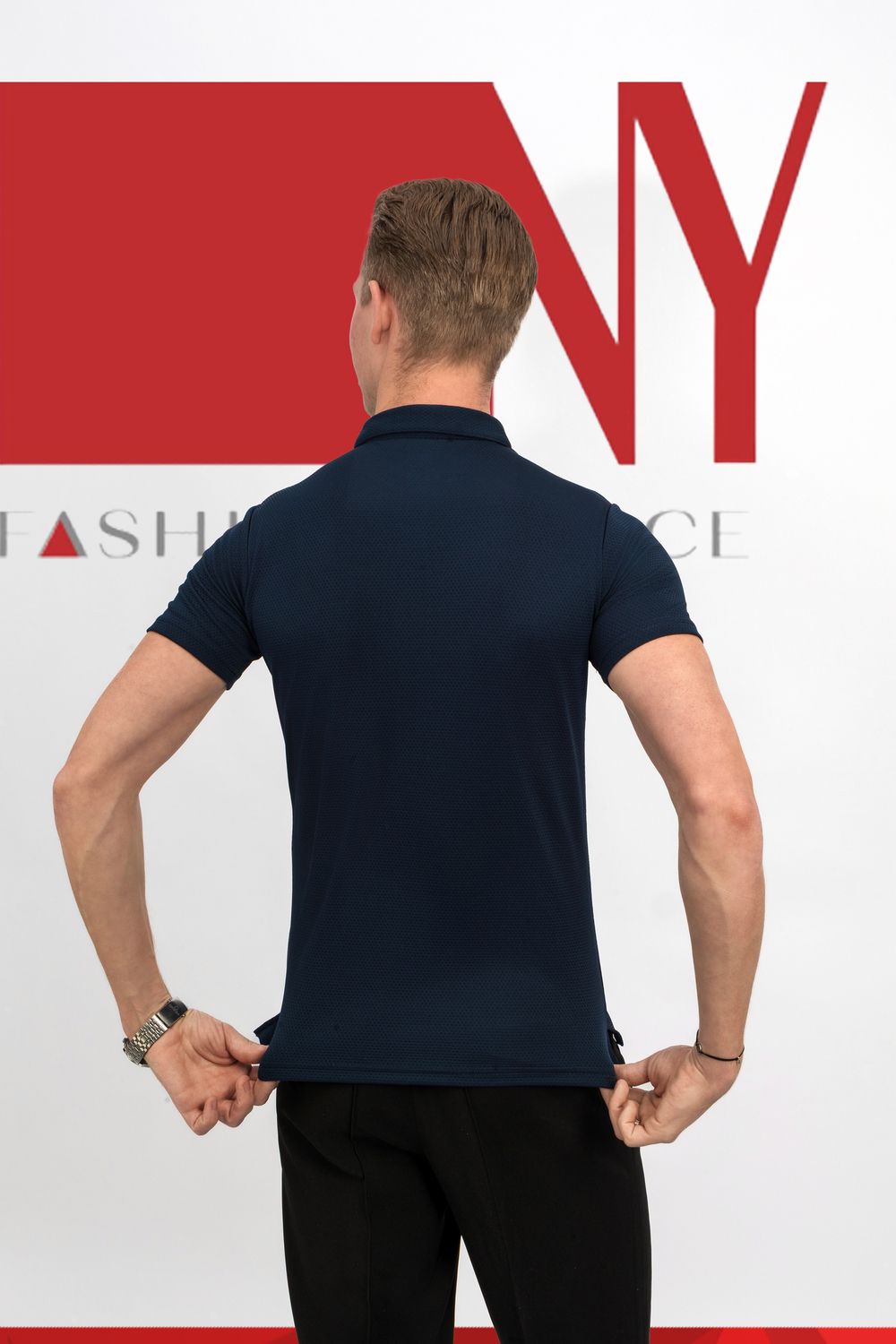 Поло Regular-Fit blue