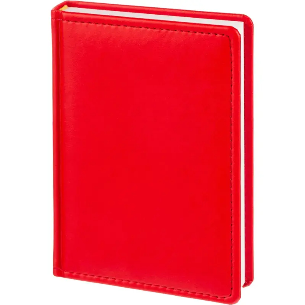 Ежедневник датированный 2026 АТТАСНЕ А6, 176л, 110х155мм Сиам красный