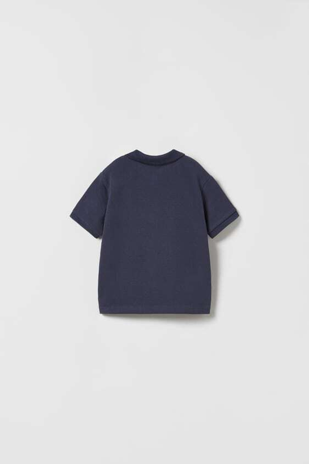 ZARA БАЗОВОЕ ПОЛО, МОРСКОЙ СИНИЙ