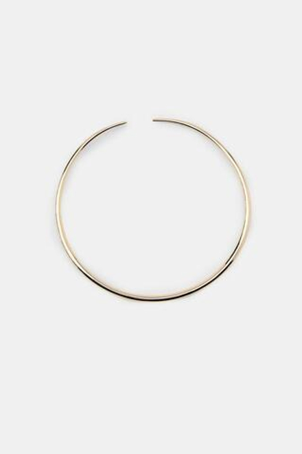 ZARA МЕТАЛЛИЧЕСКОЕ ОЖЕРЕЛЬЕ-ЧОКЕР, ЗОЛОТИСТЫЙ