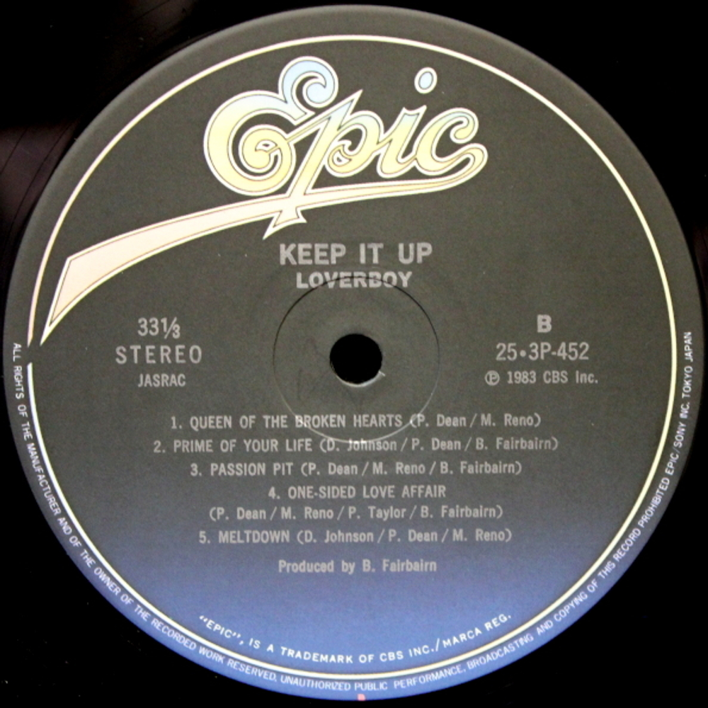 Loverboy / Keep It Up (LP)
