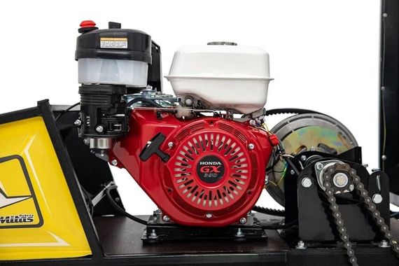 Мотобуксировщик SHARMAX S500 с двигателем Honda GX 390 (2024)