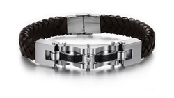 Браслет мужской коричневый Steelman mn00177