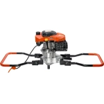 BURAN DT-1600 профессиональный мотобур со шнеком Harddrill 250x800, удлинителем Extension Plus-500 и адаптером ANTISTOP ADAPTER 20/20 в комплекте S00158