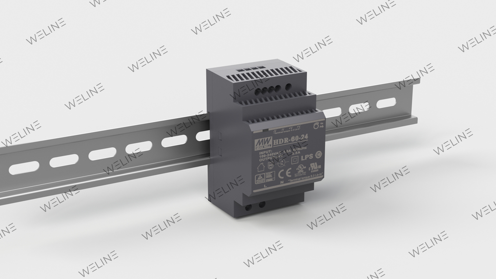 Блок питания на DIN рейку MW (Mean Well)