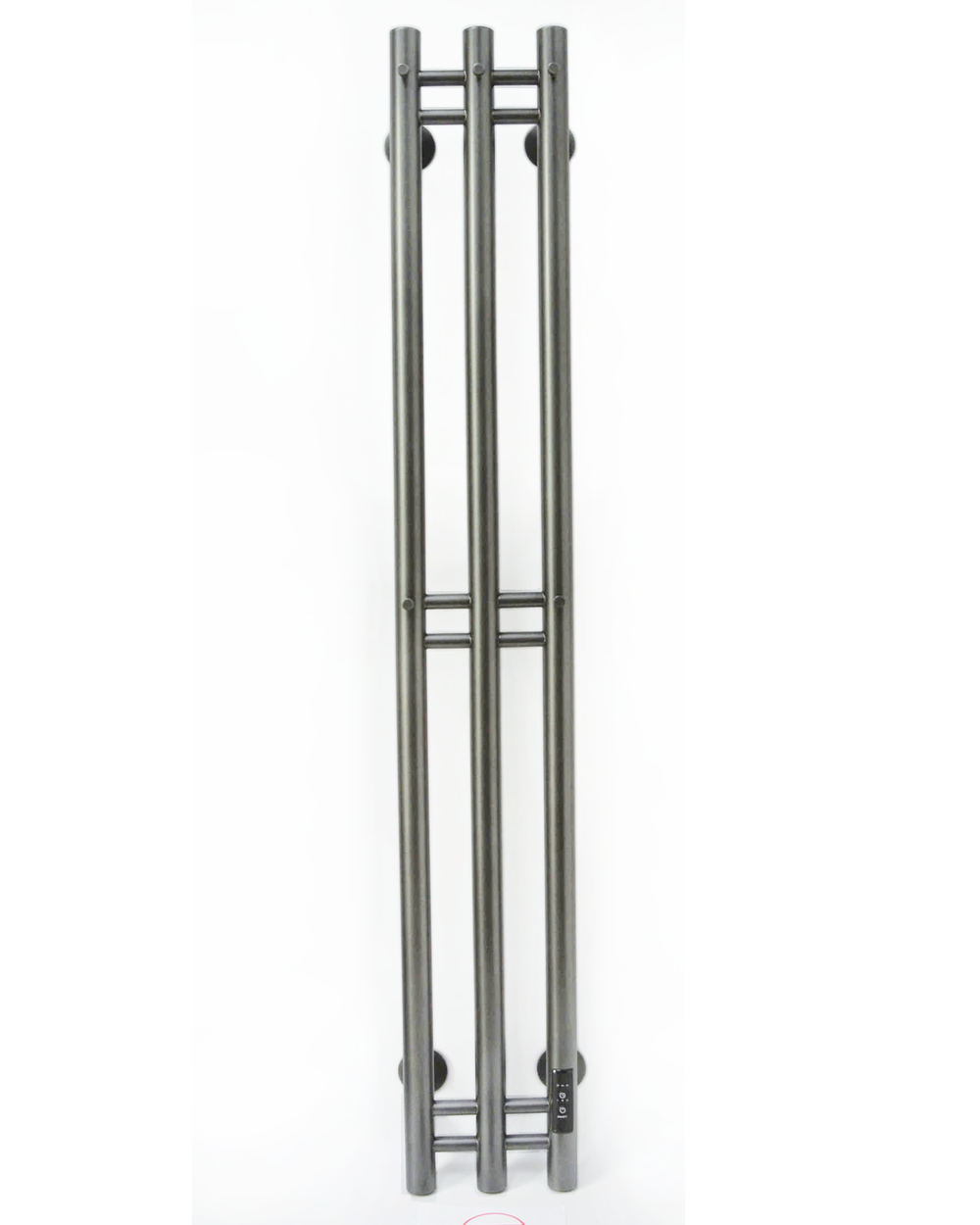 Полотенцесушитель электрический с/т Comfysan Альто (Alto) EC-3 120/15, ТИТАНОВЫЙ ГРАФИТ